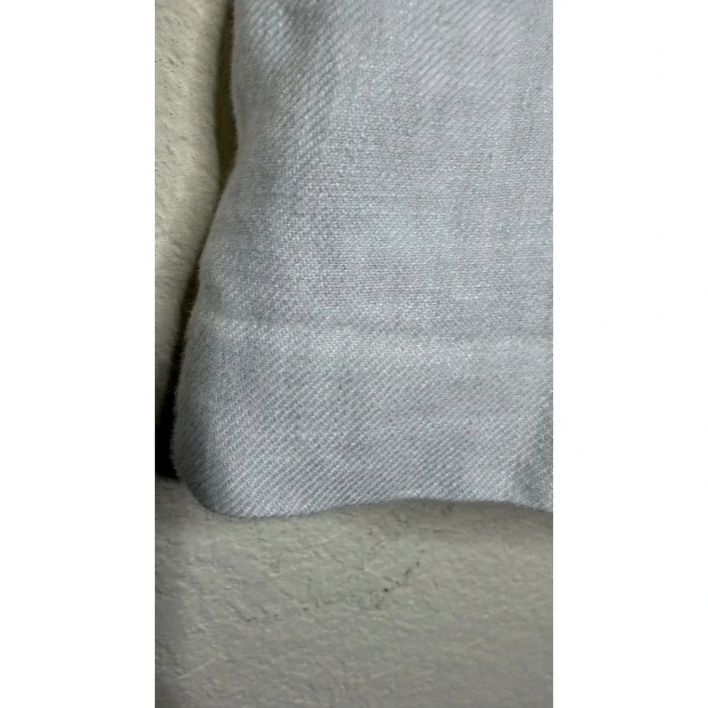 Worthington White Linen‎ Pants 33X 31 Wide Leg Coastal Grandmother Beach Summer